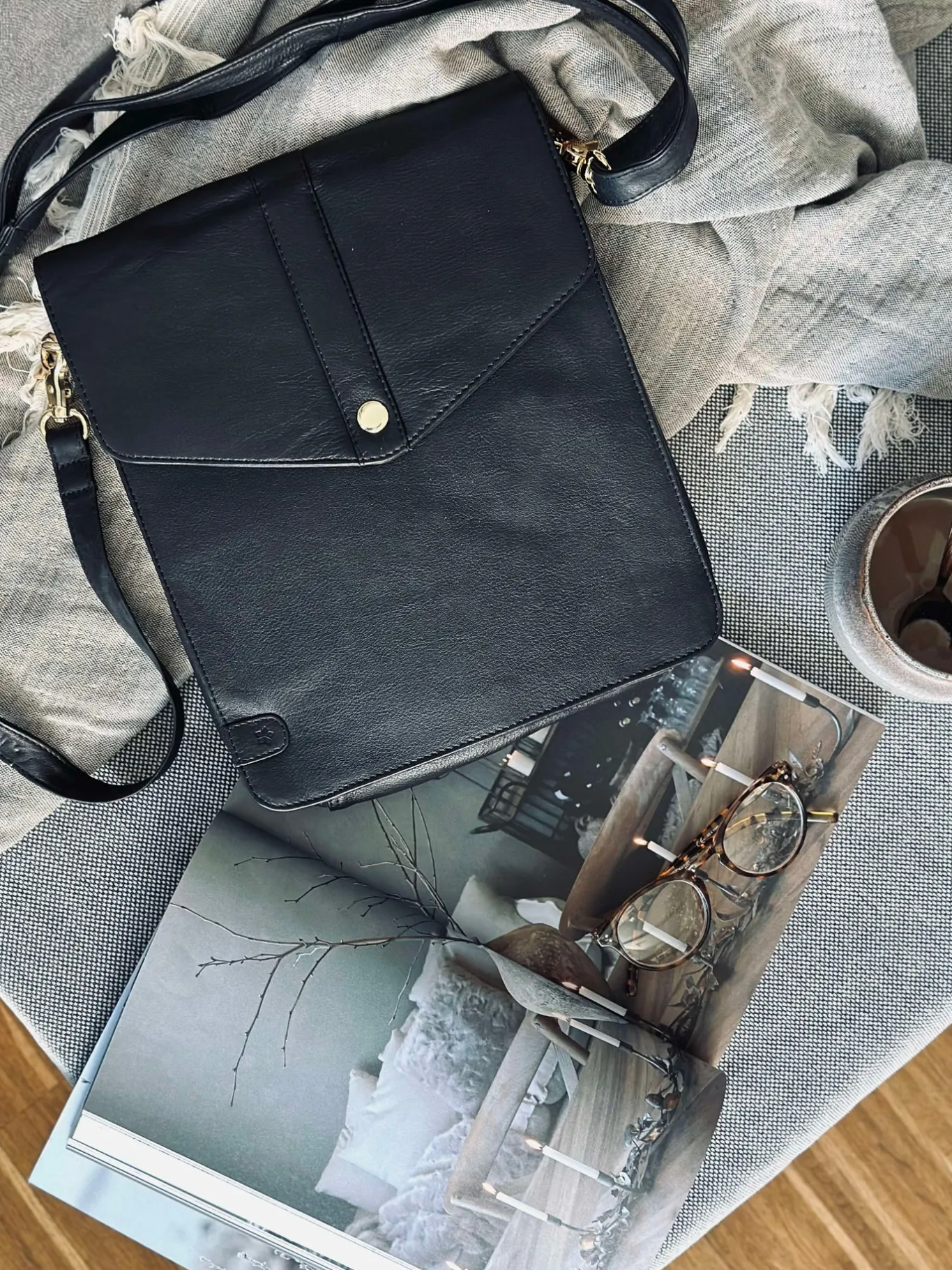 VIAMAJA Cross Body|Skuldertasker<Crossover Alice black / gold