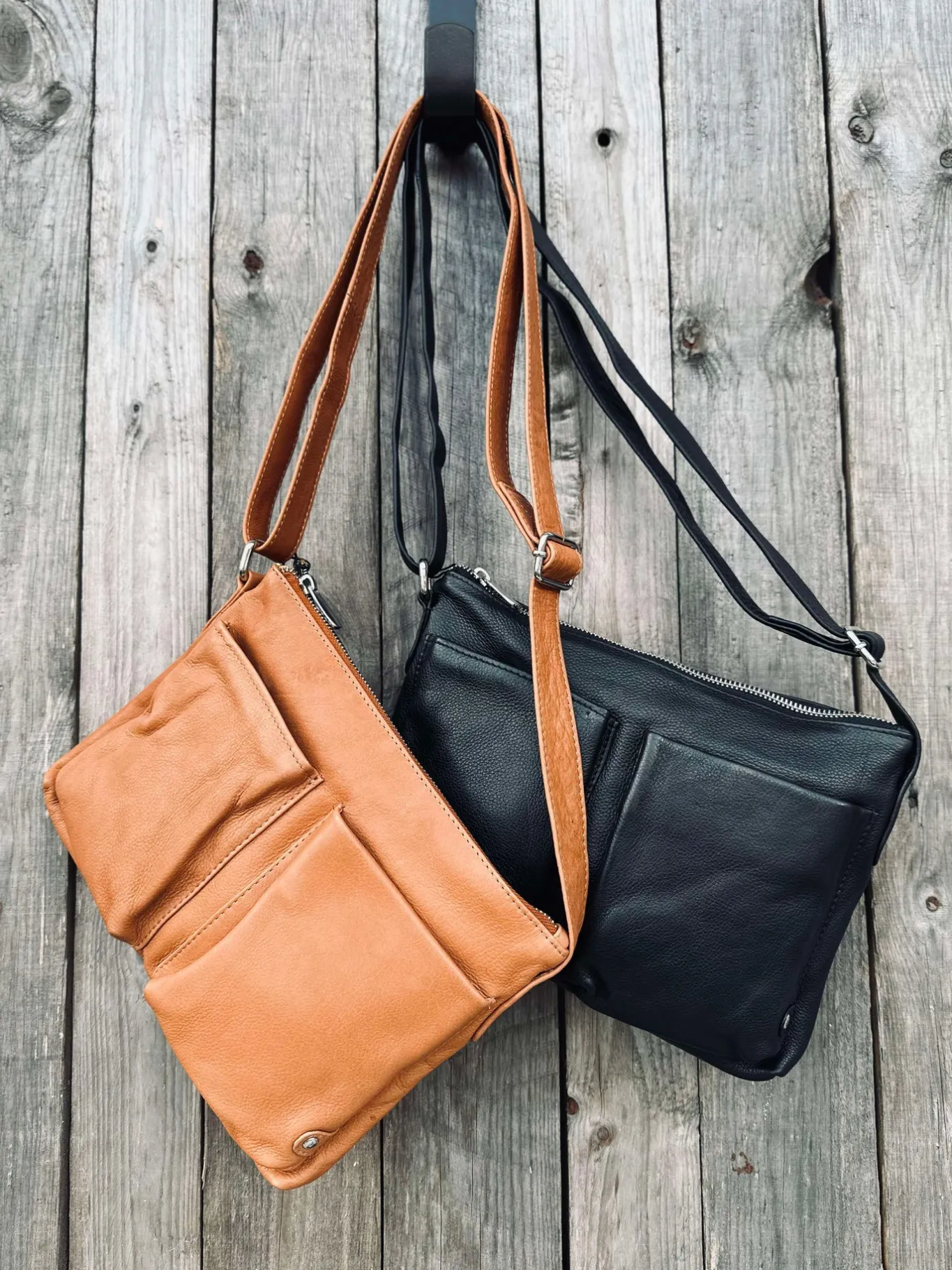 VIAMAJA Cross Body|Skuldertasker<Crossover Aura Cognac