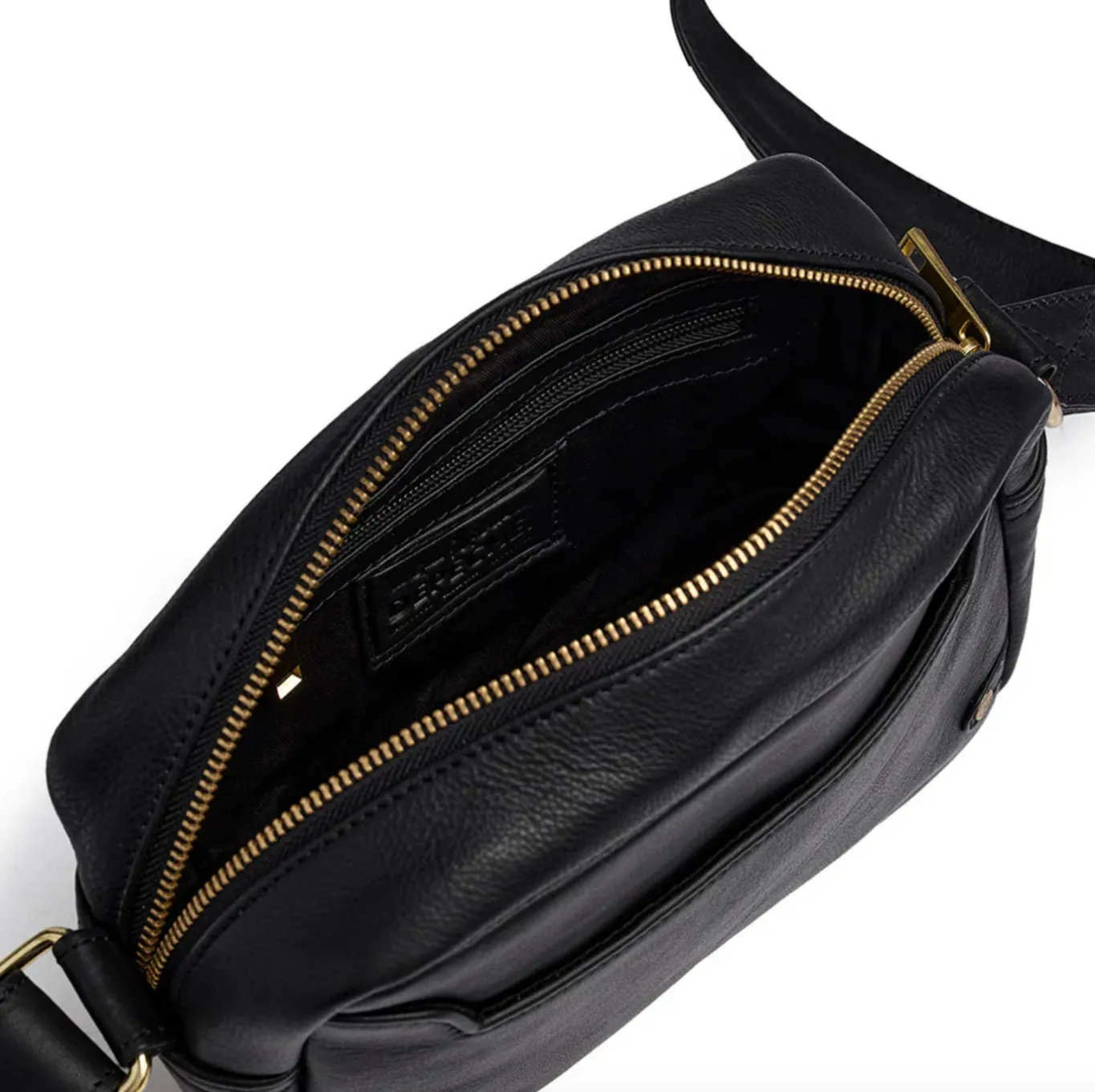 VIAMAJA Cross Body|Læder Tasker<Crossover Aya - Black / gold