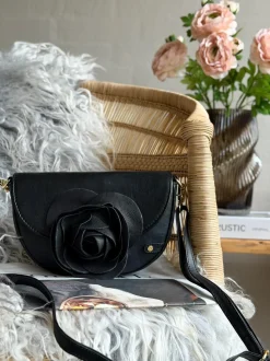 VIAMAJA Cross Body|Skuldertasker<Crossover Black Rose