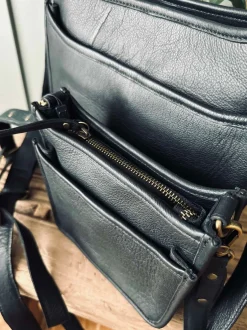 VIAMAJA Cross Body|Læder Tasker<Crossover Felina Black