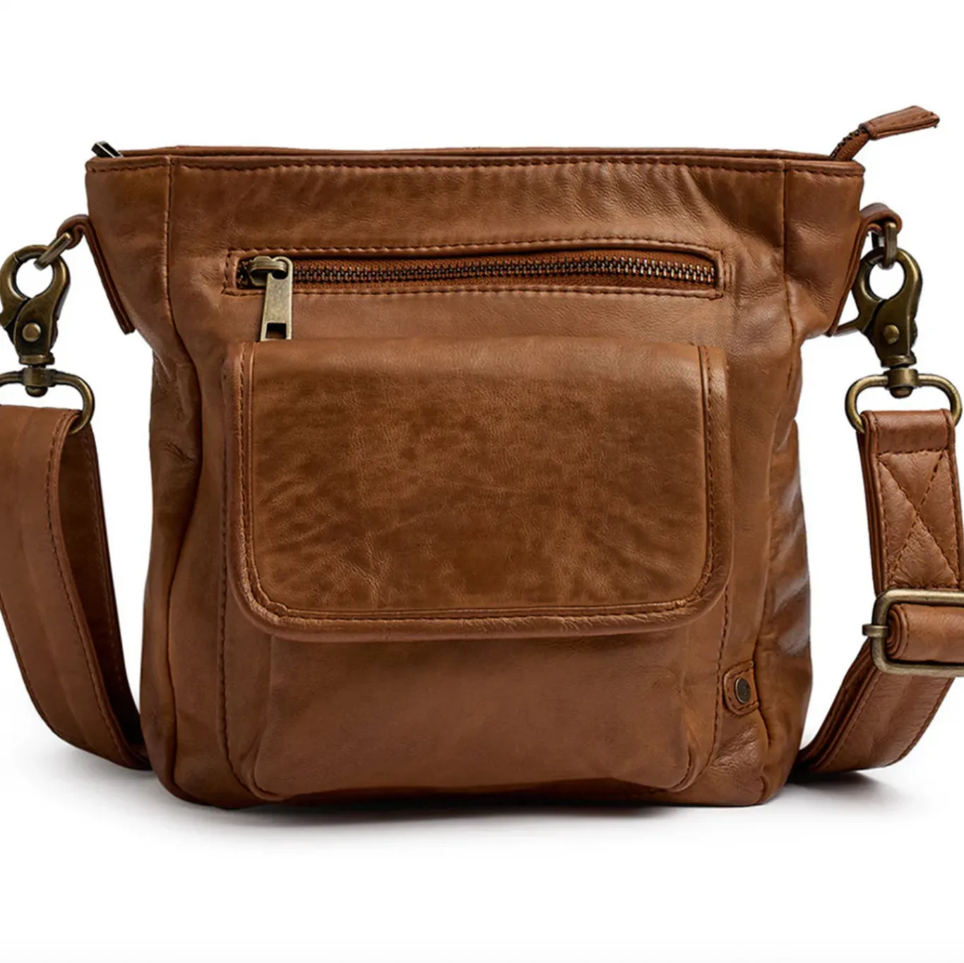 VIAMAJA Cross Body|Skuldertasker<Crossover Lady Cognac