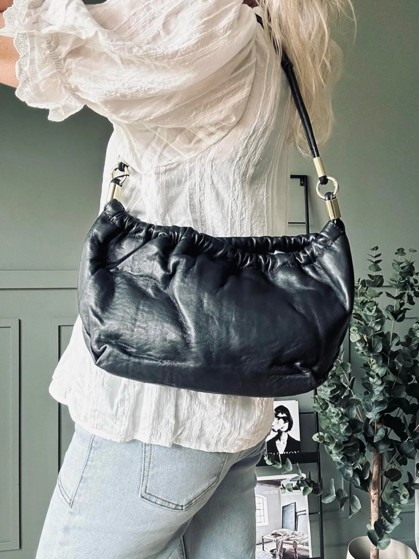 VIAMAJA Cross Body|Læder Tasker<Crossover Lady gold