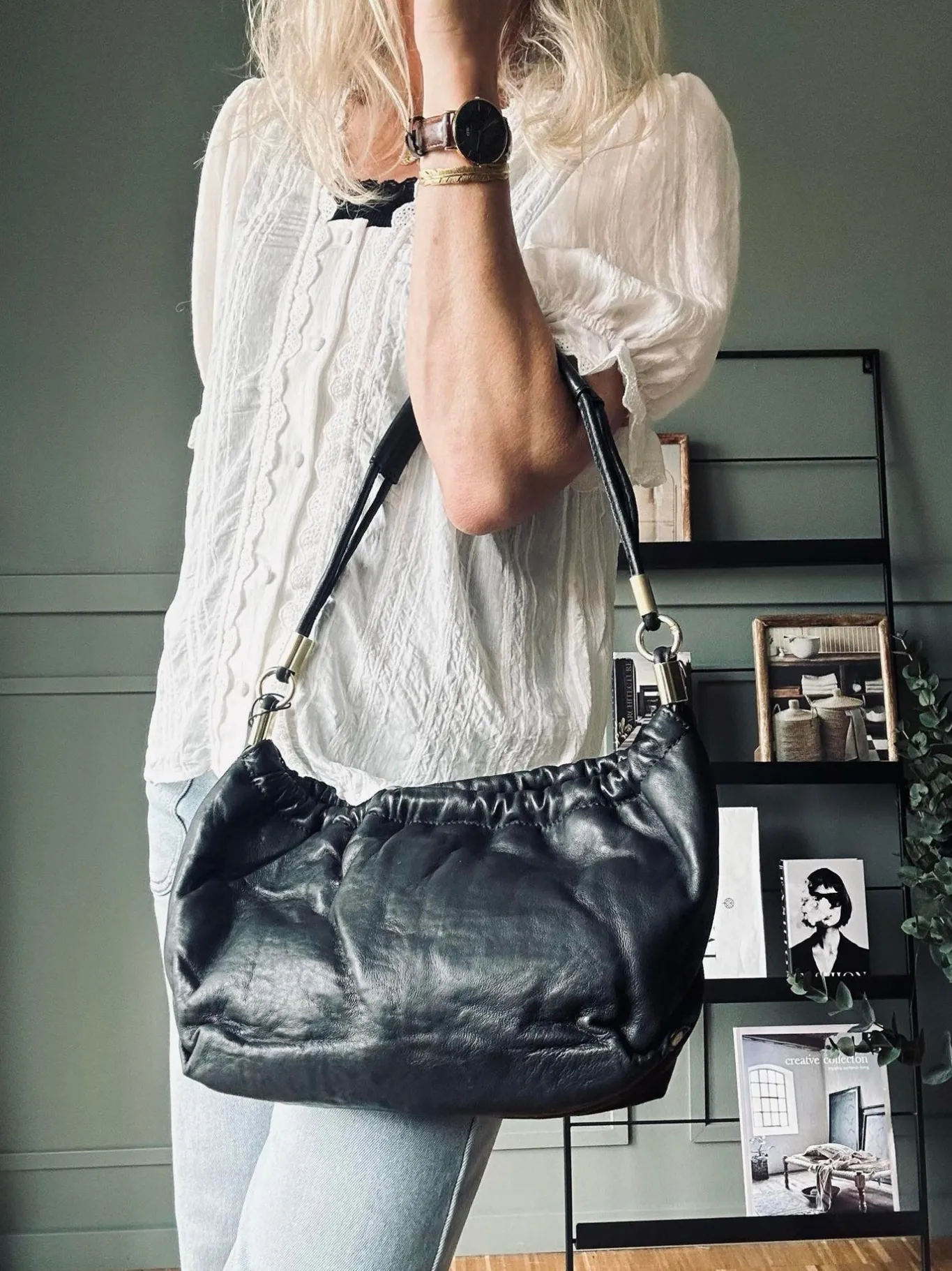 VIAMAJA Cross Body|Læder Tasker<Crossover Lady gold