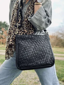 VIAMAJA Cross Body|Skuldertasker<Crossover Mika medium - Black