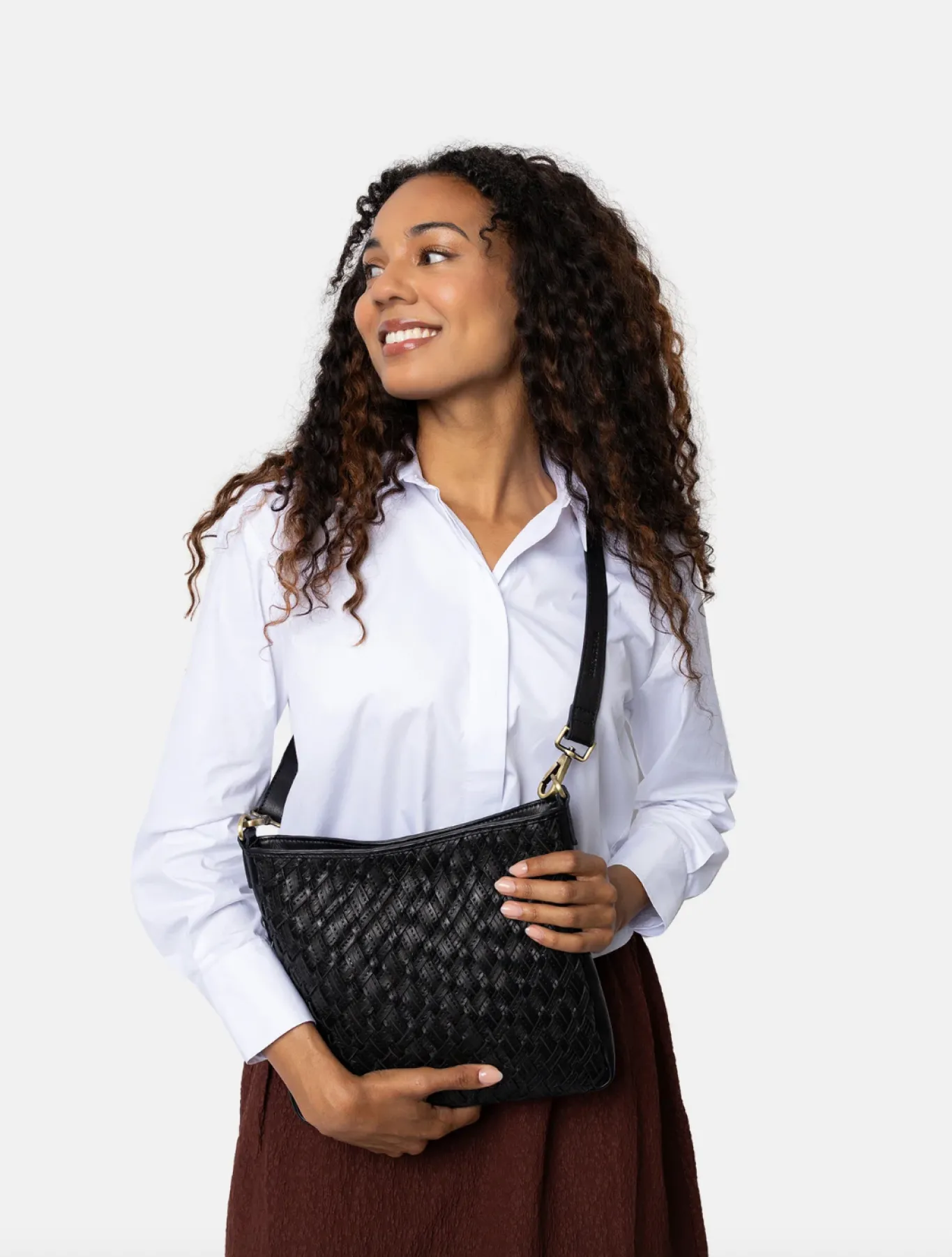 VIAMAJA Cross Body|Skuldertasker<Crossover Mika medium - Black