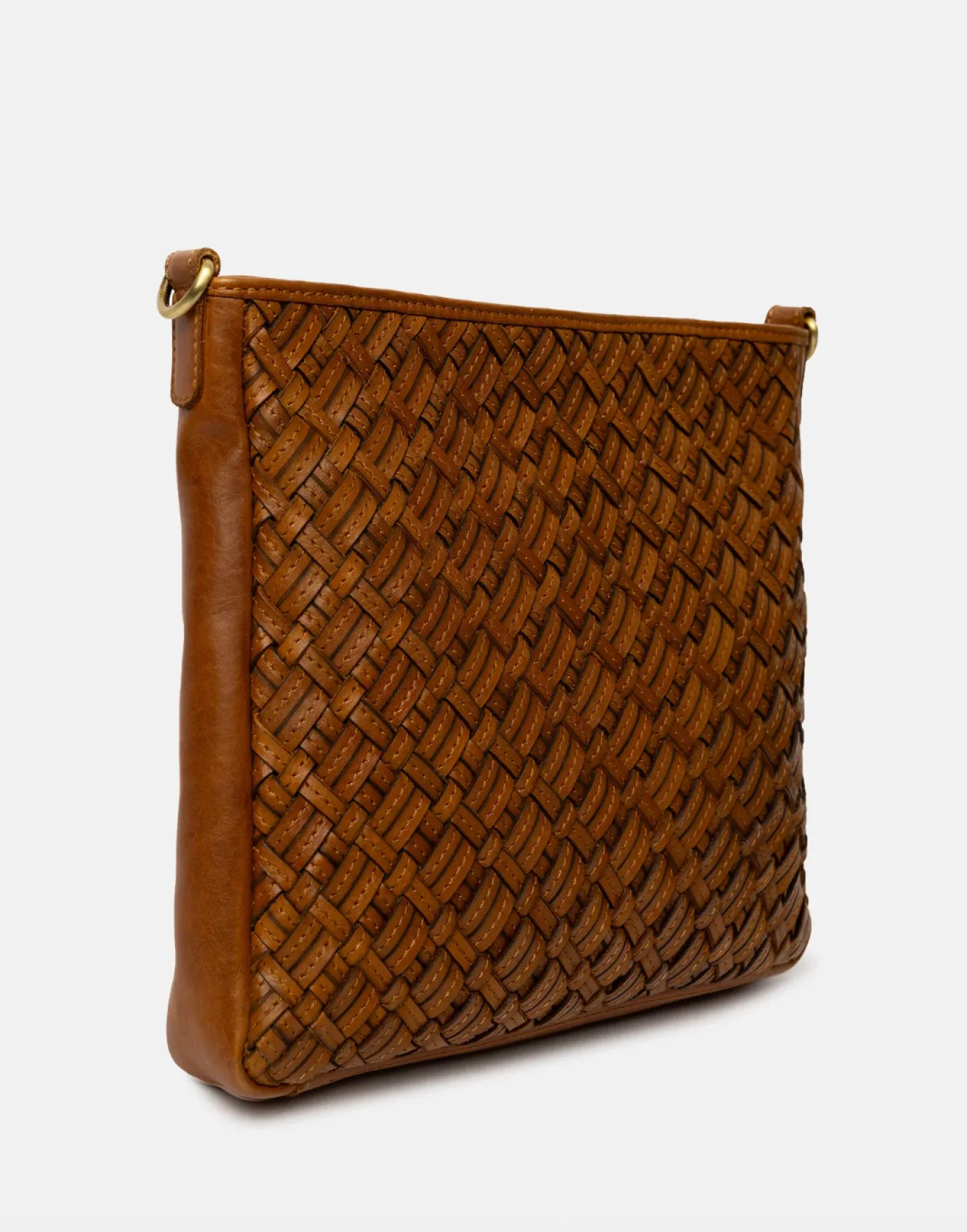 VIAMAJA Cross Body|Skuldertasker<Crossover Mika medium - Cognac
