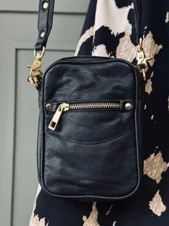 VIAMAJA Læder Tasker|Skuldertasker<Crossover Mini Gabby - Black