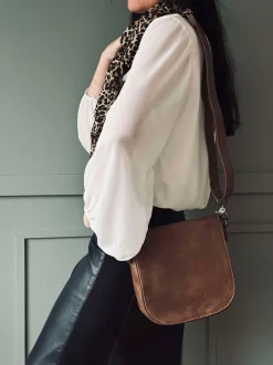 VIAMAJA Cross Body|Skuldertasker<Crossover Minna Chestnut