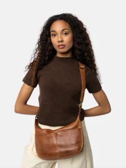 VIAMAJA Clutch|Cross Body<Crossover Mivi Small - Walnut