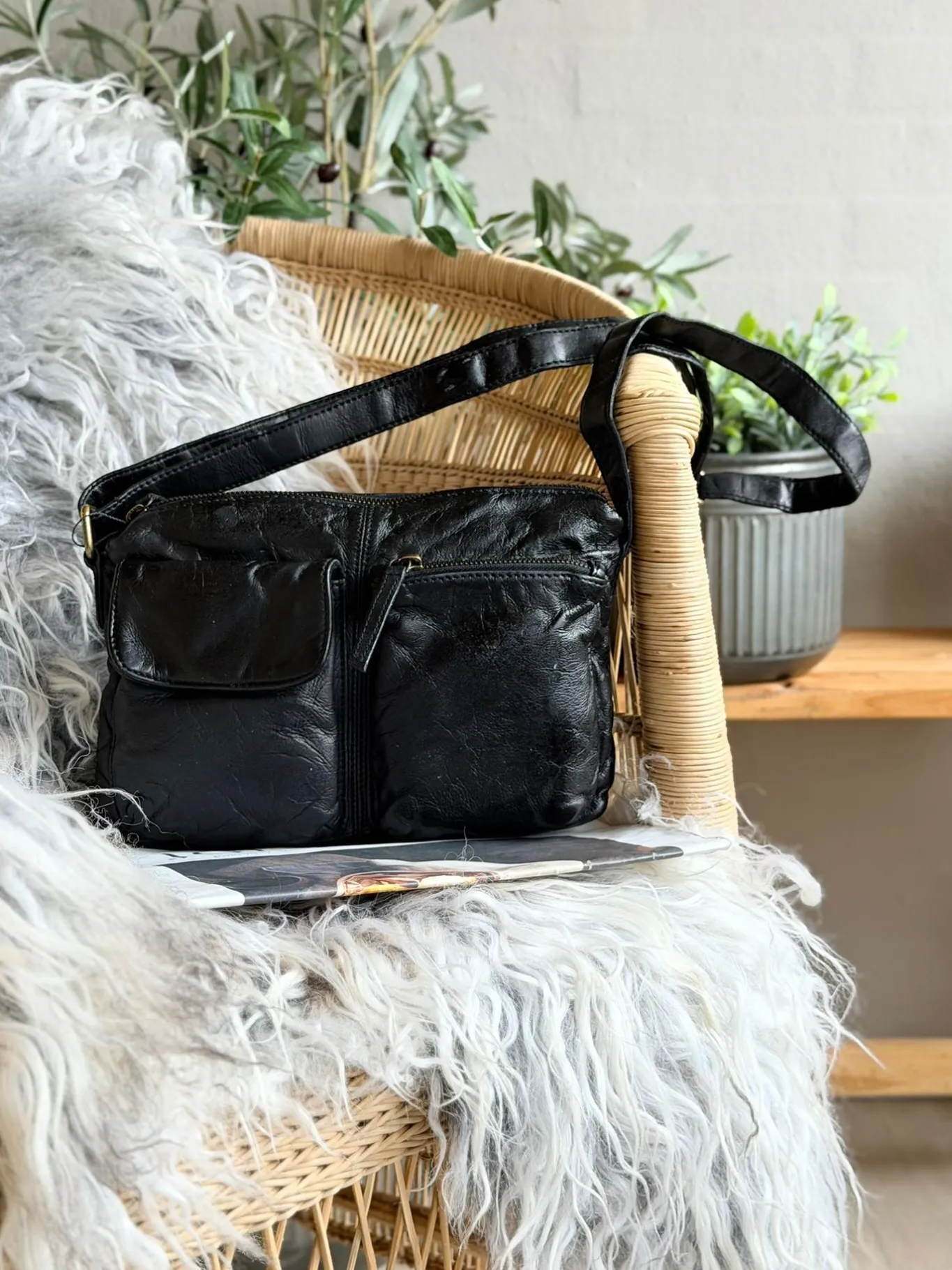 VIAMAJA Clutch|Cross Body<Crossover Munthe - Black