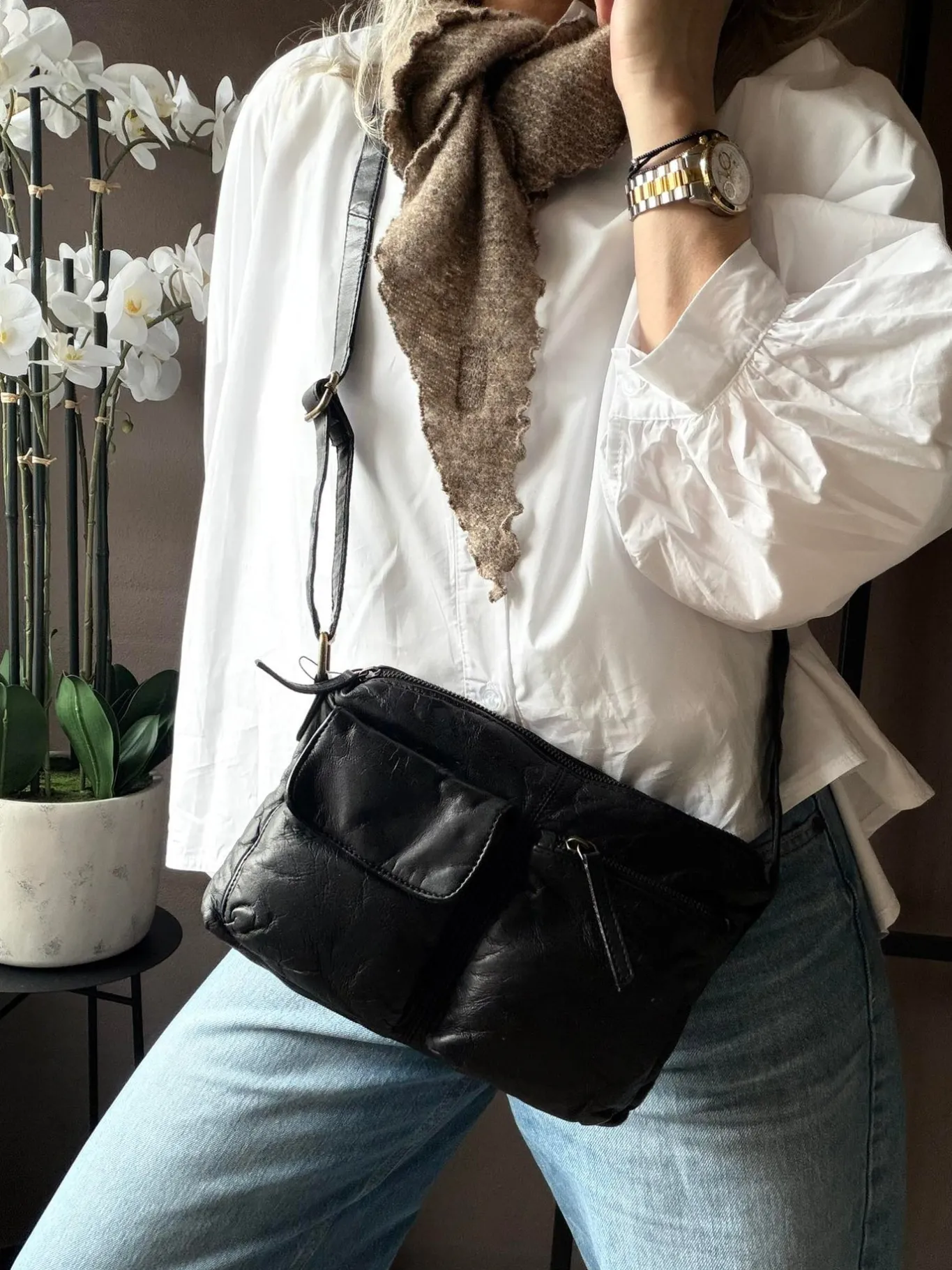 VIAMAJA Clutch|Cross Body<Crossover Munthe - Black