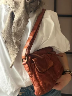 VIAMAJA Clutch|Cross Body<Crossover Munthe - Cognac