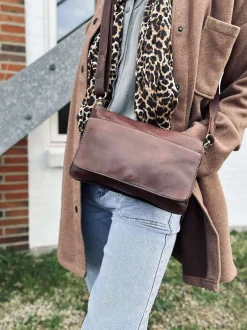 VIAMAJA Cross Body|Skuldertasker<Crossover Naja - Vintage brown