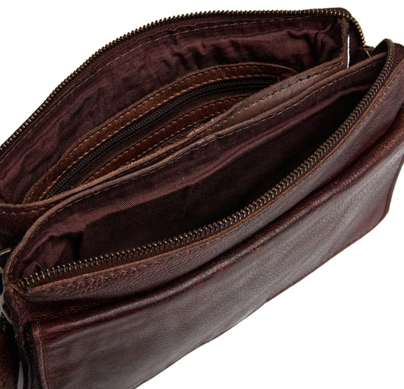 VIAMAJA Cross Body|Skuldertasker<Crossover Naja - Vintage brown