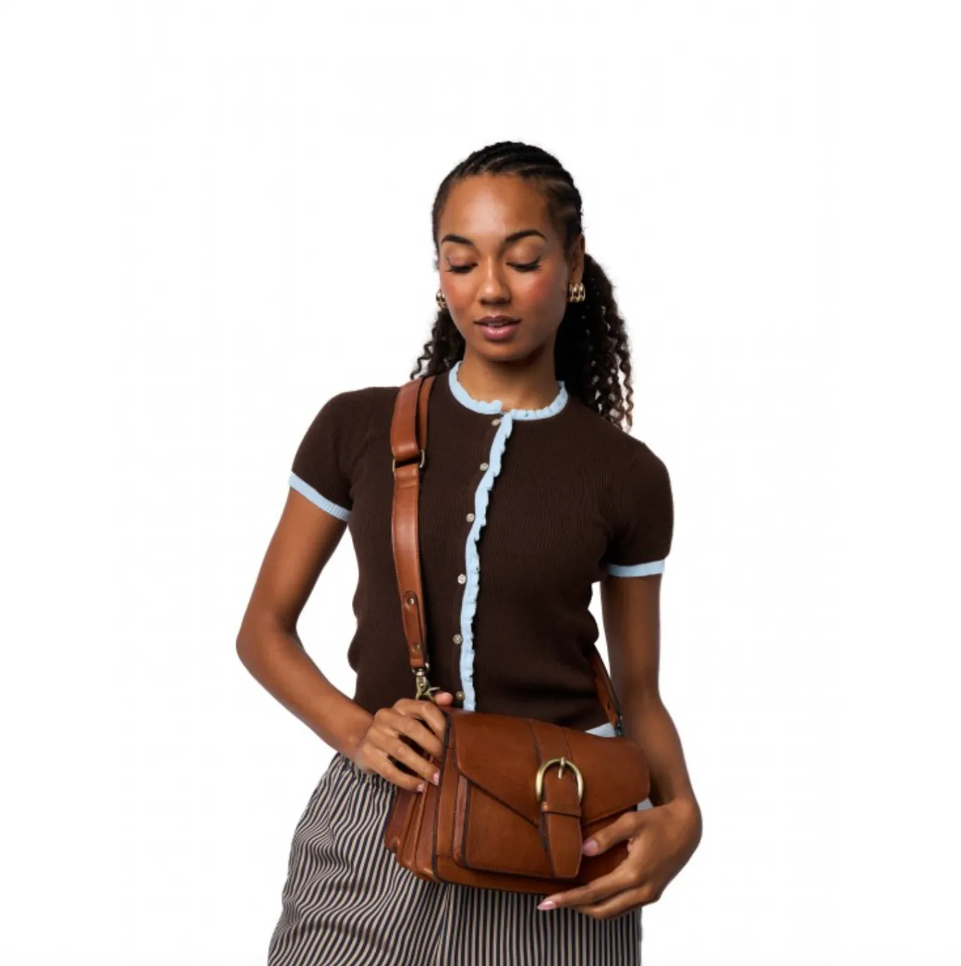 VIAMAJA Cross Body<Crossover Neko Walnut
