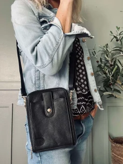 VIAMAJA Cross Body|Skuldertasker<Crossover Posh - Black / Gold