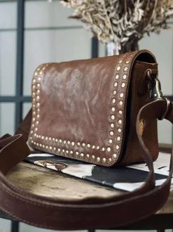 VIAMAJA Cross Body|Skuldertasker<Crossover Raw Vintage cognac