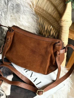 VIAMAJA Cross Body|Skuldertasker<Crossover ruskind