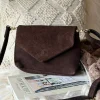 VIAMAJA Cross Body|Skuldertasker<Crossover ruskind - Chocolate