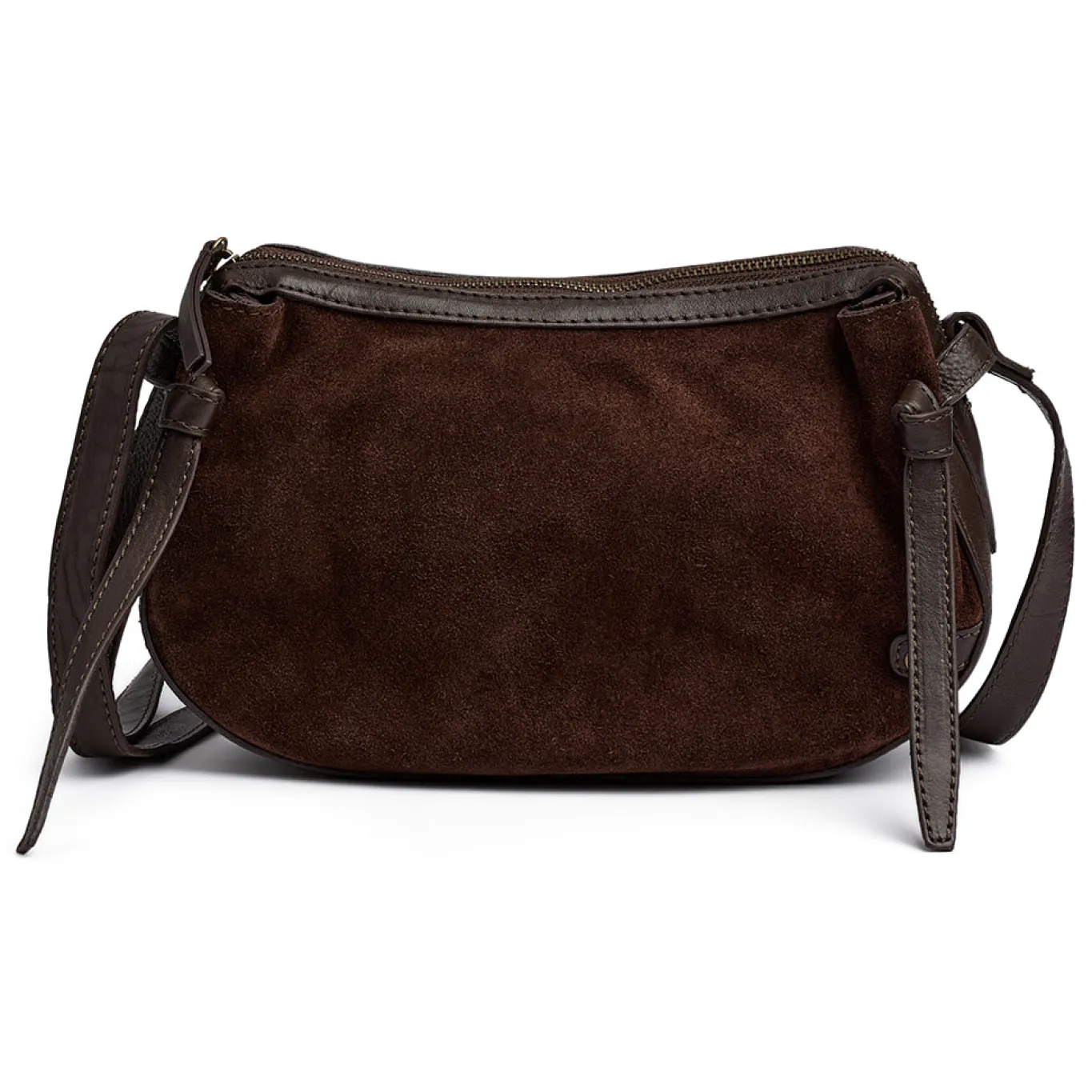 VIAMAJA Cross Body|Skuldertasker<Crossover ruskind- Chocolate