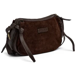 VIAMAJA Cross Body|Skuldertasker<Crossover ruskind- Chocolate