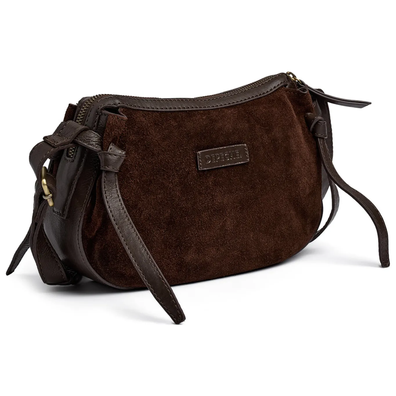 VIAMAJA Cross Body|Skuldertasker<Crossover ruskind- Chocolate
