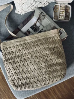 VIAMAJA Cross Body|Læder Tasker<Crossover Vanila gold