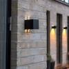 VIAMAJA Lys Og Led|Udendørs Led<Cube up and down solar lampe - 2 stk