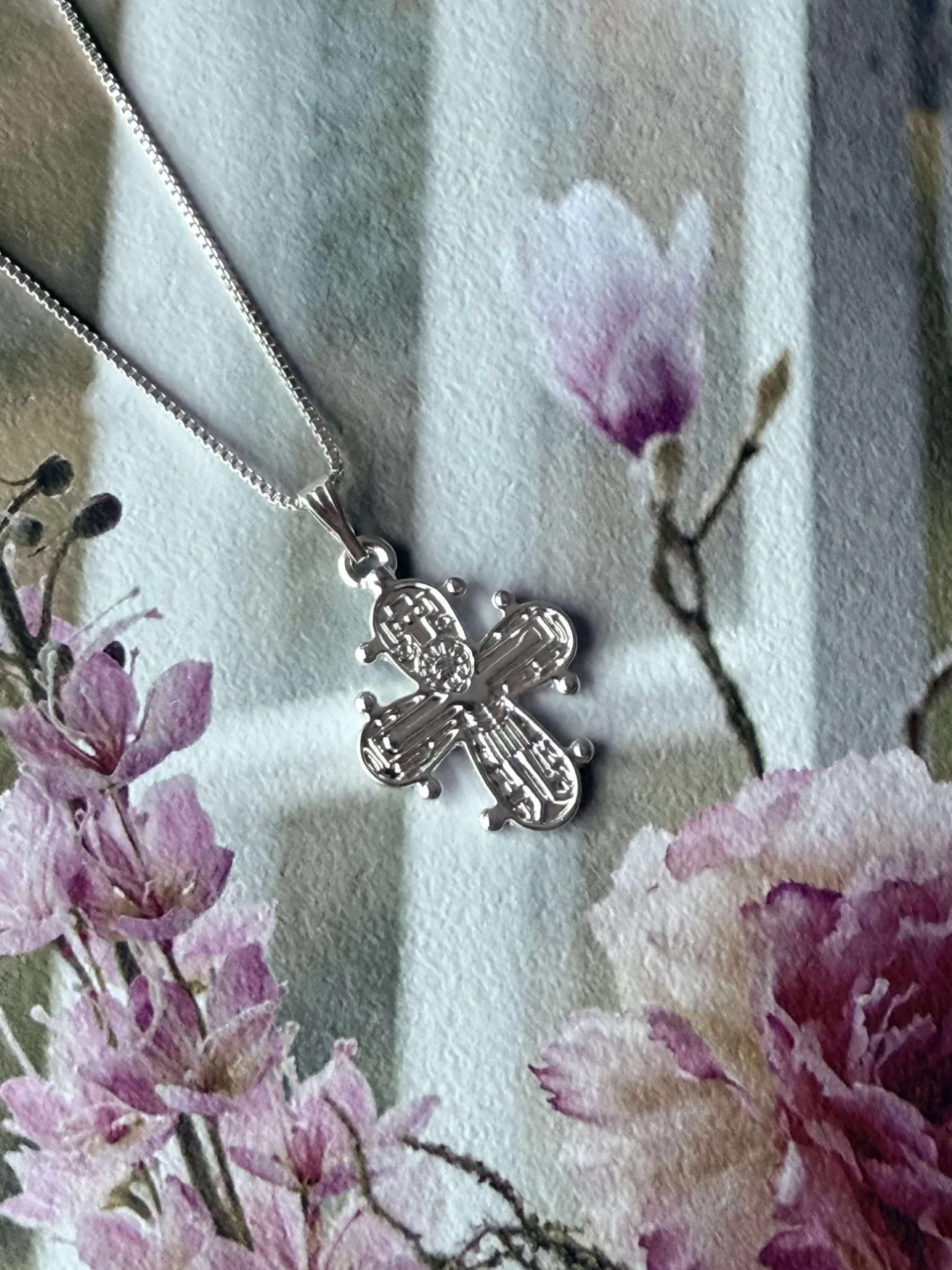 VIAMAJA Halskæder<DAGMAR halskæde sølvbelagt