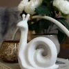 VIAMAJA Interiør|Pynte Genstande<Deco snegl - Hvid eller beige
