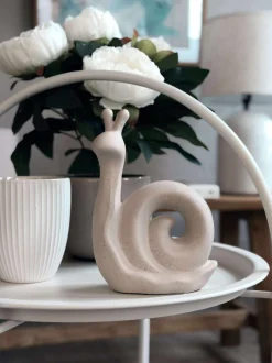 VIAMAJA Interiør|Pynte Genstande<Deco snegl - Hvid eller beige