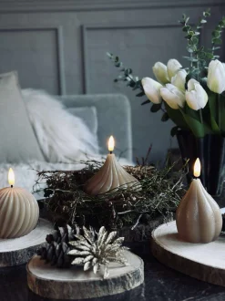 VIAMAJA Fad / Bakker|Jul<Deco wood - Sæt med 4 stk.