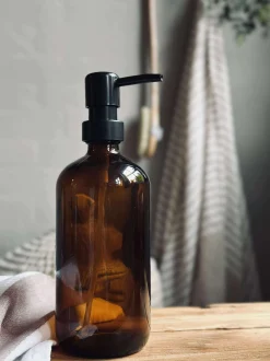 VIAMAJA Alt Til Opvask|Sæbedispensere<Dispenser med pumpe - Brun glas