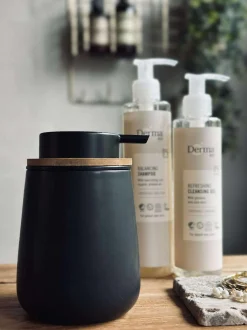 VIAMAJA Alt Til Opvask|Sæbedispensere<Dispenser med pumpe Black - Dolomite