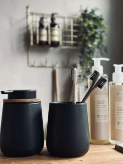 VIAMAJA Alt Til Opvask|Sæbedispensere<Dispenser med pumpe Black - Dolomite