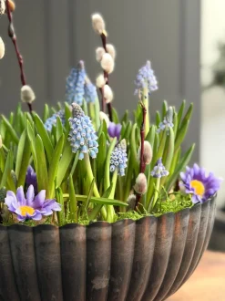 VIAMAJA Urtepotter|Interiør<DIY opsats i beton look - Stone