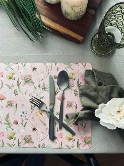 VIAMAJA Dækkeservietter|Camping Og Picnic<Dækkeserviet Flora - Rosa