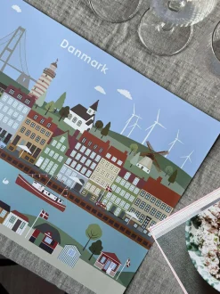 VIAMAJA Dækkeservietter|Restparti<Dækkeservietter 4 stk. - Wonderful Denmark