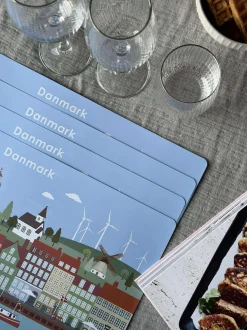 VIAMAJA Dækkeservietter|Restparti<Dækkeservietter 4 stk. - Wonderful Denmark