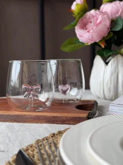 VIAMAJA Krus, Kopper Og Glas<Drikkeglas med hjerte