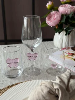 VIAMAJA Krus, Kopper Og Glas<Drikkeglas med sløjfe
