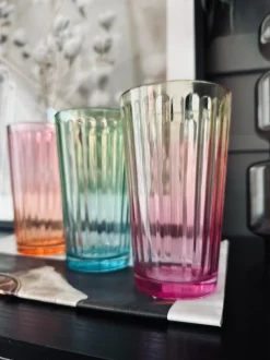 VIAMAJA Krus, Kopper Og Glas<Drikkeglas RAINBOW MIX 470ml
