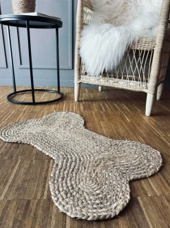 VIAMAJA Dørmåtte|Hund<Dørmåtte i jute - Kødben 40x60cm