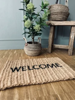 VIAMAJA Dørmåtte<Dørmåtte WELCOME- kokos 40x60cm