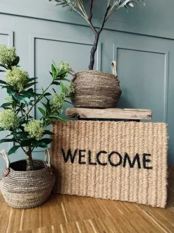 VIAMAJA Dørmåtte<Dørmåtte WELCOME- kokos 40x60cm