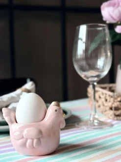 VIAMAJA Duge Og Mundservietter<Dug - Pastel strib