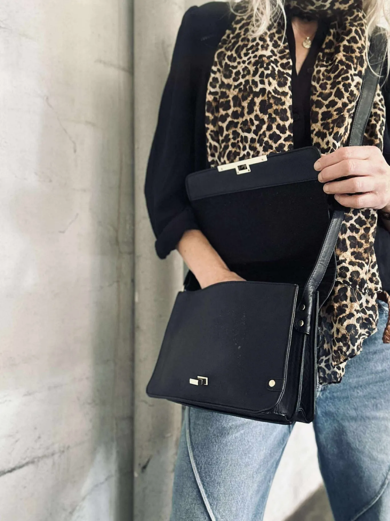 VIAMAJA Cross Body|Læder Tasker<Elegant crossover - Kalveskind