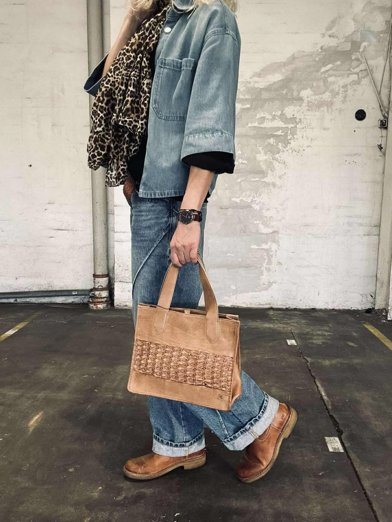 VIAMAJA Cross Body|Læder Tasker<Elegant håndtaske - Camel