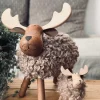 VIAMAJA Pynte Genstande|Jul<Elg Beige - X-Large